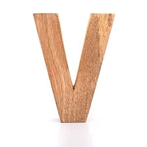 Buy The Great Indian Bazaar 8" Decorative Solid Block Wooden Letters ...