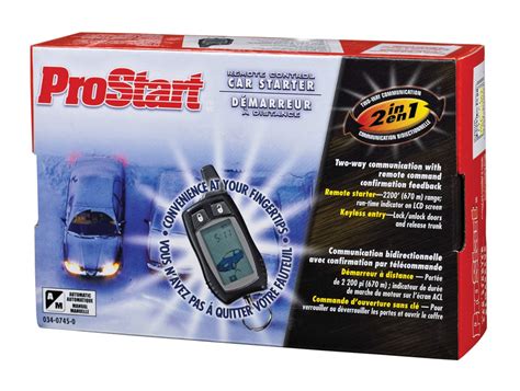 Image result for ProStart Remote Programming