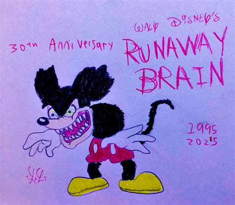 Runaway Brain 30th Anniversary by LugiaLover249 on DeviantArt