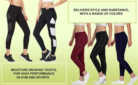 Neu Look Gym wear Leggings Ankle Length Workout Tights | Stretchable ...