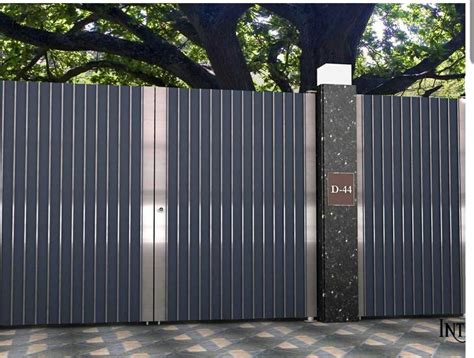 Image result for Modern Entry Gate Designs