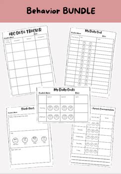 Image result for Student Behavior Data Collection Forms