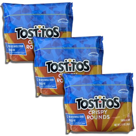 Buy Crispy Rounds Walking Taco Tortilla Chips by Tostitos Bundled by ...
