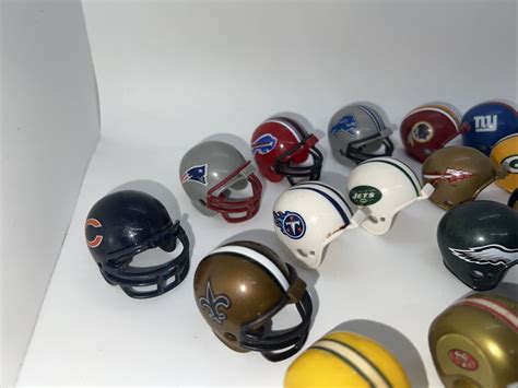 Vintage NFL Mini pocket Helmet Lot of 35 Helmets - Vending Machine ...