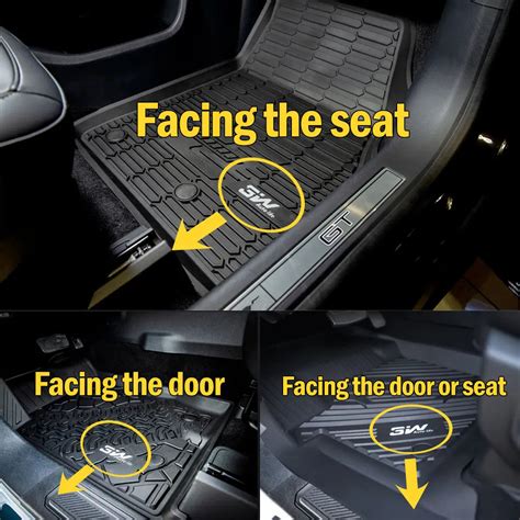 3W Thorex™ Floor Mats / Trunk Mat for 7 Seat 2021-2026 Chevy Suburban ...