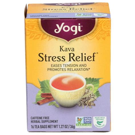 Yogi Tea Kava Stress Relief 16 ct Pack of 3 - Walmart.com