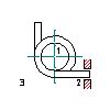 Image result for Tortion Spring AutoCAD