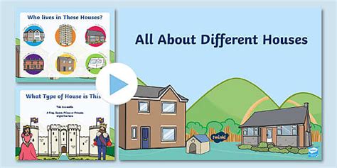 Different Types of Houses PowerPoint | CfE Resources