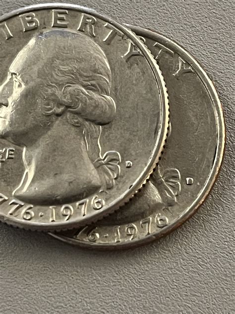 US 1776-1976 D Bicentennial Quarter, filled Mint Mark. Rare!! | eBay