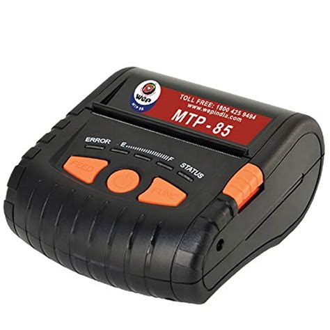 Wep MTP-85 Bluetooth 3 inch Receipt Printer : Amazon.in: Computers ...