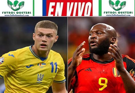 Belgica vs Ucrania VER EN VIVO GRATIS ONLINE TV Eurocopa 2024 - Futbol ...