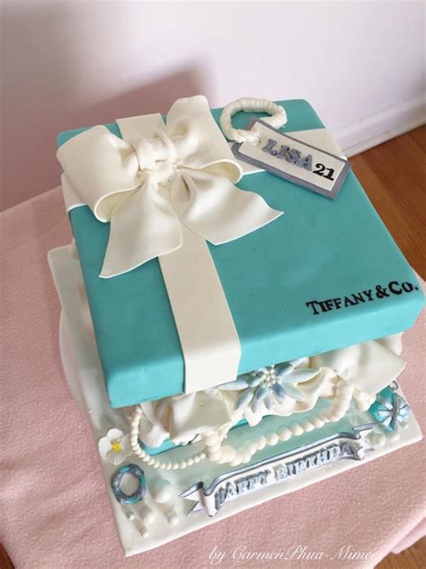 Image result for Tiffany Box Cake Tutorial