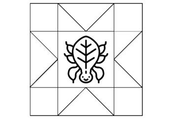 50 Insects Bugs, Classroom Quilt, Coloring Pages worksheet by Swati Sharma