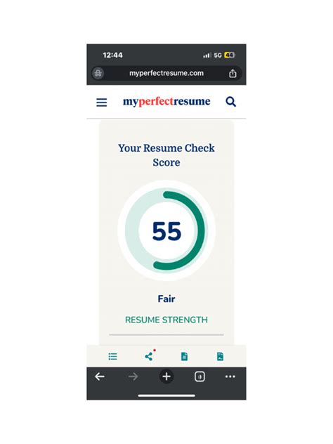 Image result for Bad ATS Score Sample