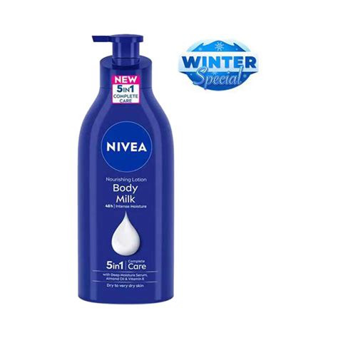 Nivea Body Milk Nourishing Body Lotion (600ml)