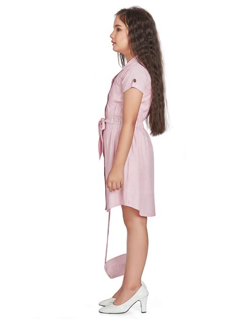 Girls Elegant Dress with Purse 18609 | Peppermint