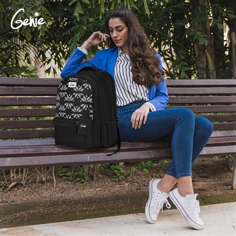 Buy Genie Knots 40L Black Laptop Backpack Online