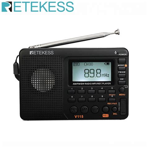 RETEKESS V115 Radio AM FM SW Pocket Radio Receiver India | Ubuy