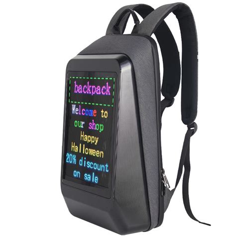 Image result for LED Backpacks with Programmable Display