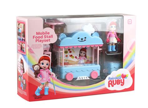 Rainbow Ruby - Licensed Mini Universe - Complete Play Set with Mobile ...