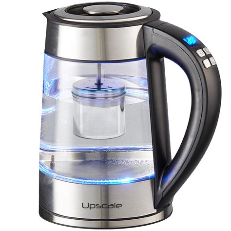 Upscale Digital Temperature Controlled Electric Glass Kettle Tea And ...