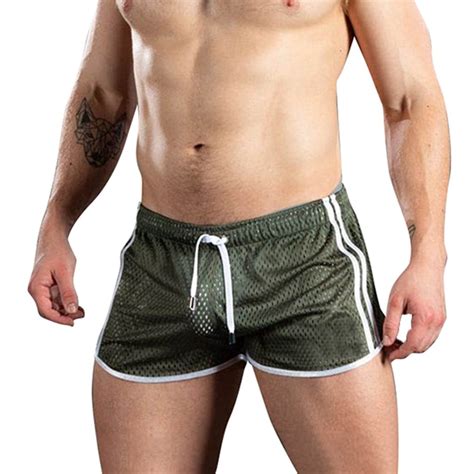 HCNTES Swimwear Men Sexy Swim Briefs Pride Day Strips Swimsuits Swim ...