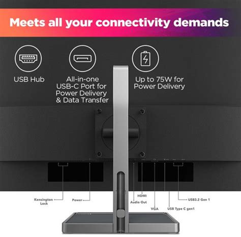 Lenovo L-Series 68.58 cm (27 Inch) Full HD IPS Panel with Rotating ...