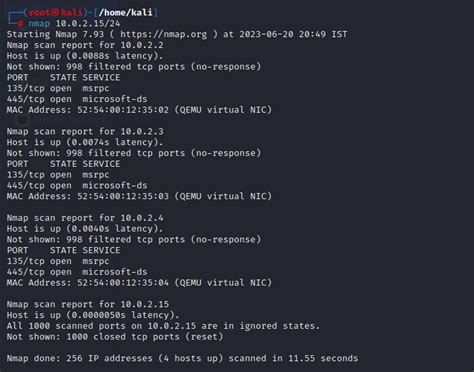 Nmap Network Map 的图像结果