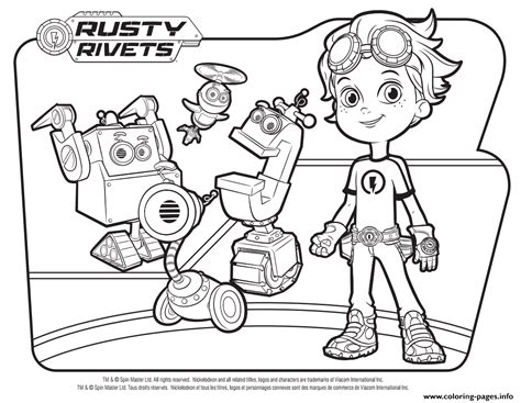 Image result for Rusty Rivets Ruby Coloring Pages