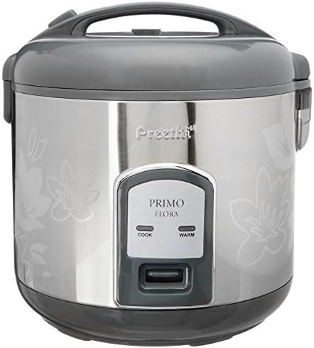 Buy Preethi Primo Rc 311 1.8 Liter Rice Cooker, Stainless Steel Online ...