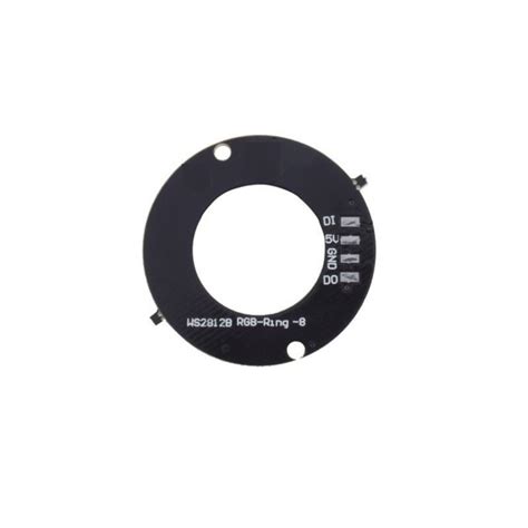 8 Bit WS2812 5050 RGB LED Built-in Full Color Driving Lights Circular ...