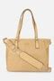 Buy Women Beige Solid Casual Handbag Online - 874642 | Van Heusen