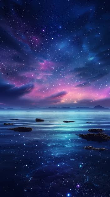 Sfondi di galassie in stile fantasy | Immagine generata dall'IA