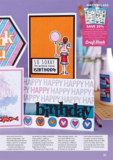 Creative Stamping Magazine Card Tutorials 的图像结果