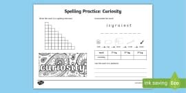 Barely Spelling Practice Worksheet (teacher made) - Twinkl