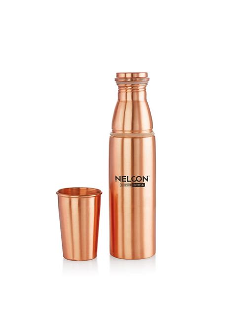 Nelcon Copperas (with tumbler) pure copper bottle, 950ml