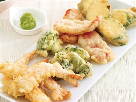 Tempura vegetables and prawns recipe | Shrimp and vegetables, Tempura ...
