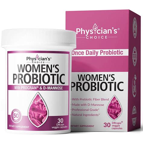 Jual Probiotic & Prebiotic Physician Choice For Women 50 Billion CFU Organic - Probiotik 30 Cap ...