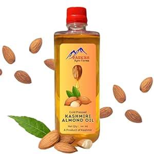 Kashmiri PAMPORE Mamra Almond Oil - Cold Pressed Badam Oil - Kashmiri ...