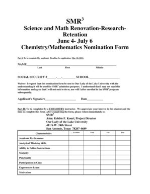 Fillable Online ollusa SMR3 Science and Math Renovation ...
