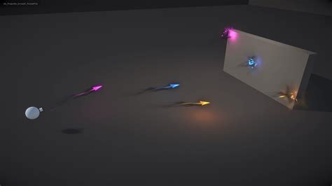 Projectiles Tutorial Unity 的图像结果
