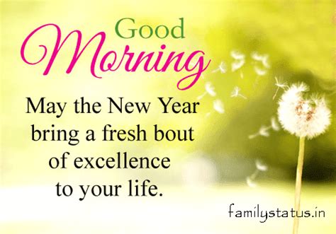 Good Morning New Year Quotes, New SMS