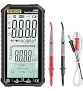 amiciSense AC/DC Digital Multimeter 6000 TRMS Voltmeter Ammeter ...