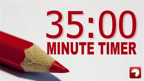 35 Minute Countdown Timer with Alarm - YouTube
