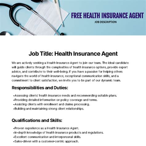 Insurance Agent Job Description Examples 的图像结果
