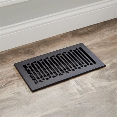 Old Victorian Solid Brass Floor Register - Registers - Hardware | Floor ...