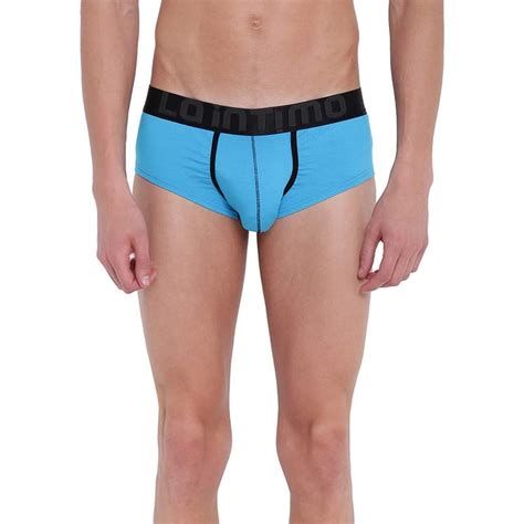 La Intimo Men s Nylon Spandex C-String Backless Sparkle Pouch Underwear ...