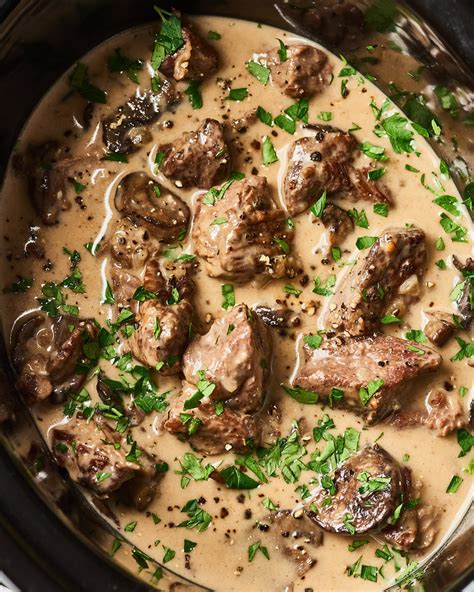 Easy slow cooker beef stroganoff – Artofit
