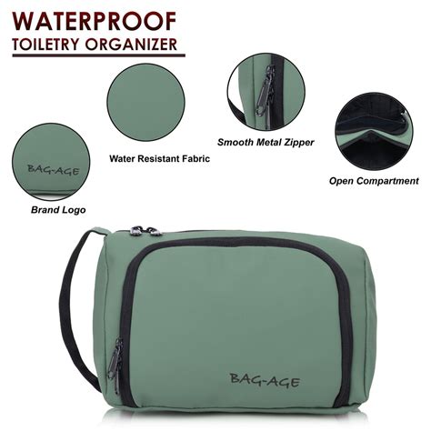 6003 Travel Pouch- Olive Green – Bag-Age