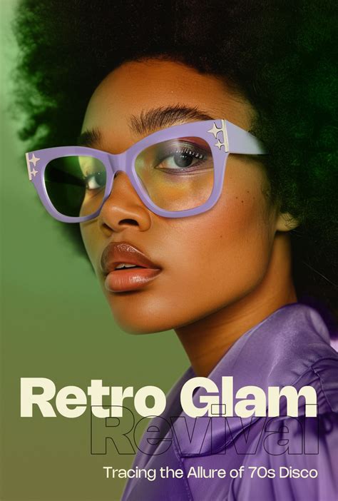 Minfia 70s Retro Purple Square Glasses for Women